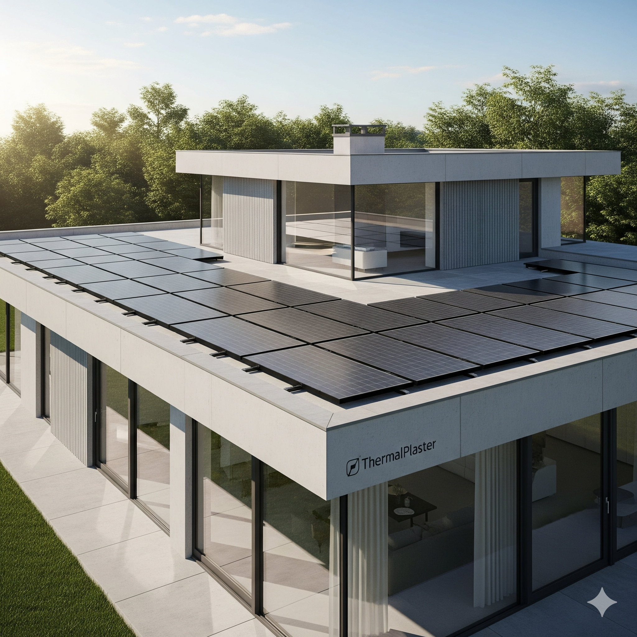 ThermalPlaster Solar PV System